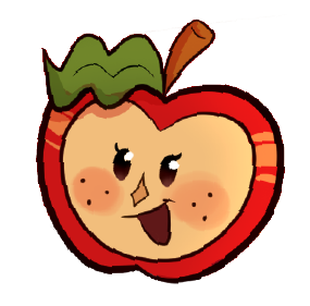 Mascota Manzana Guiño